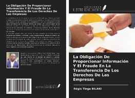 La Obligación De Proporcionar Información Y El Fraude En La Transferencia De Los Derechos De Las Empresas