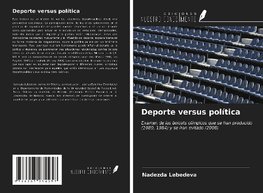 Deporte versus política