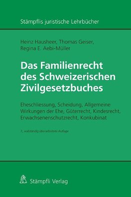 Das Familienrecht des Schweizerischen Zivilgesetzbuches