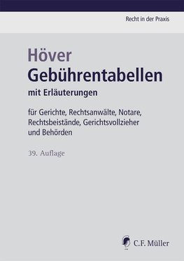 Gebührentabellen