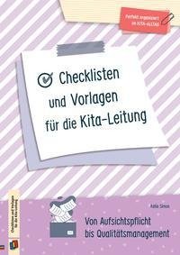 Checklisten und Vorlagen für die Kita-Leitung