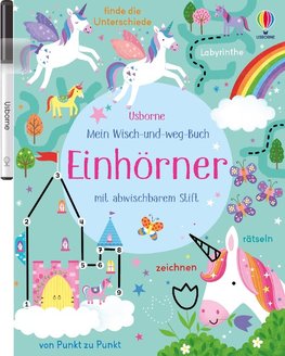 Mein Wisch-und-weg-Buch: Einhörner