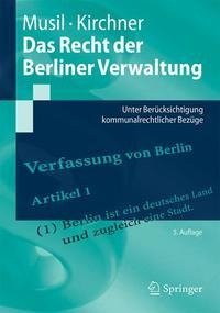 Das Recht der Berliner Verwaltung