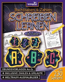 Buchstaben und Zahlen schreiben lernen ab 5 Jahren