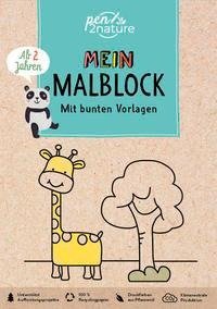 Mein Malblock. Mit bunten Vorlagen. Für Kinder ab 2 Jahren