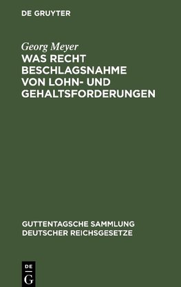 Was Recht Beschlagsnahme von Lohn- und Gehaltsforderungen