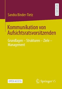 Kommunikation von Aufsichtsratsvorsitzenden