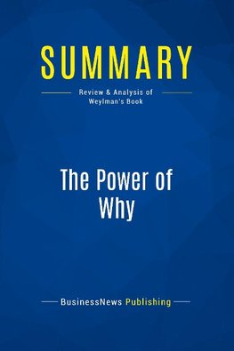 Summary: The Power of Why