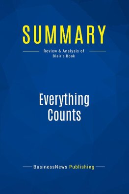 Summary: Everything Counts