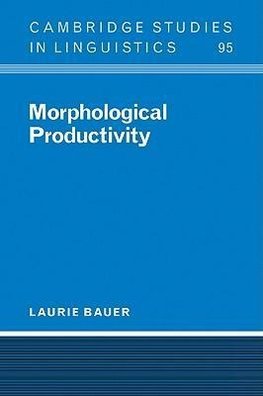 Morphological Productivity