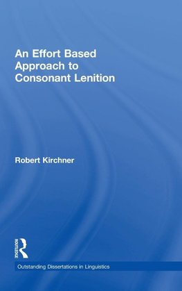 An Effort Based Approach to Consonant Lenition