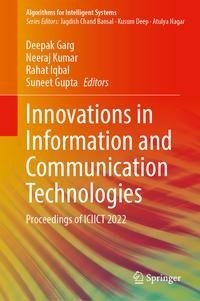 Innovations in Information and Communication Technologies