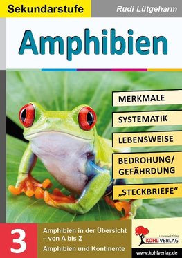 Amphibien - Merkmale, Lebensraum, Systematik