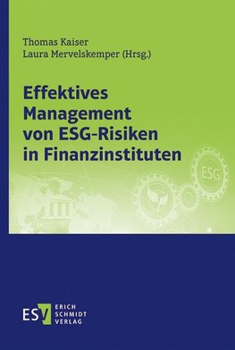 Effektives Management von ESG-Risiken in Finanzinstituten