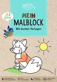 Mein Malblock. Mit bunten Vorlagen für Kinder ab 2 Jahren