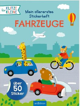 Für Klitzekleine: Mein allererstes Stickerheft Fahrzeuge