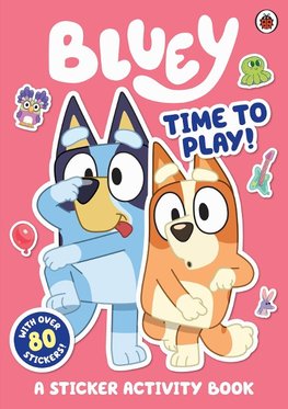 Bluey: Time to Play Sticker Activity