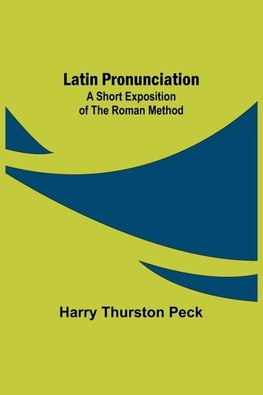 Latin Pronunciation