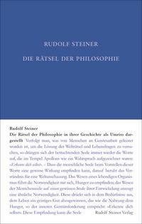 Die Rätsel der Philosophie in ihrer Geschichte als Umriss dargestellt