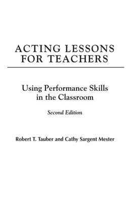 Acting Lessons for Teachers