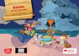 Bakabu und der Feuervulkan.Kamishibai Bildkartenset