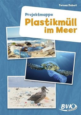 Plastikmüll im Meer. Projektmappe