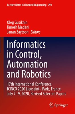 Informatics in Control, Automation and Robotics