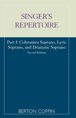 The Singer's Repertoire, Part I