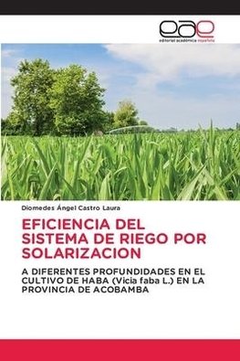 EFICIENCIA DEL SISTEMA DE RIEGO POR SOLARIZACION