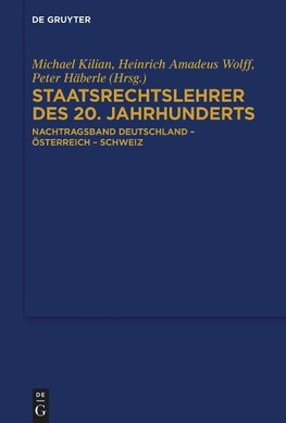 Staatsrechtslehrer des 20. Jahrhunderts