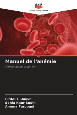 Manuel de l'anémie