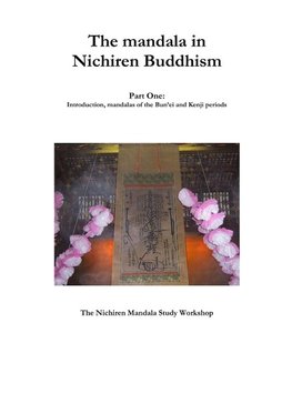 The mandala in Nichiren Buddhism, Part One