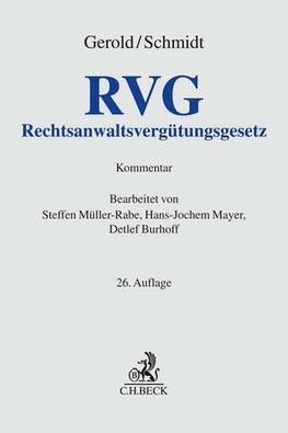 Rechtsanwaltsvergütungsgesetz