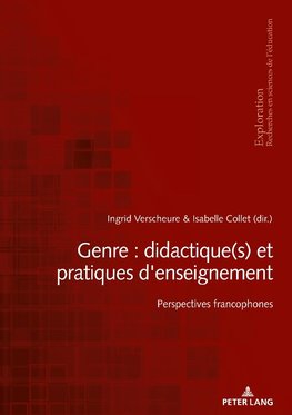 Genre : didactique(s) et pratiques d'enseignement