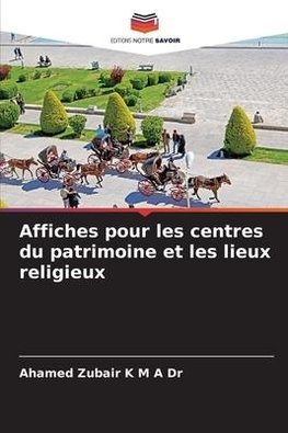 Affiches pour les centres du patrimoine et les lieux religieux