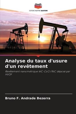 Analyse du taux d'usure d'un revêtement