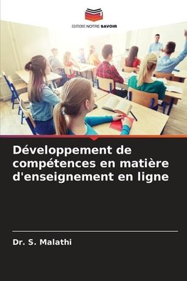 Développement de compétences en matière d'enseignement en ligne