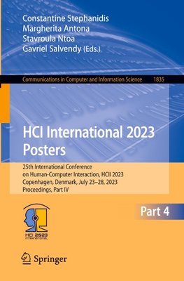 HCI International 2023 Posters