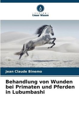 Behandlung von Wunden bei Primaten und Pferden in Lubumbashi