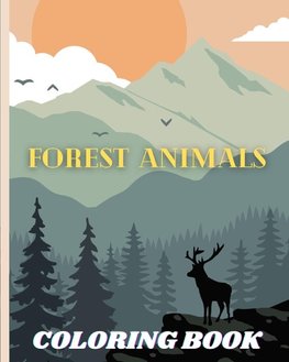 Forest Animals Coloring Book