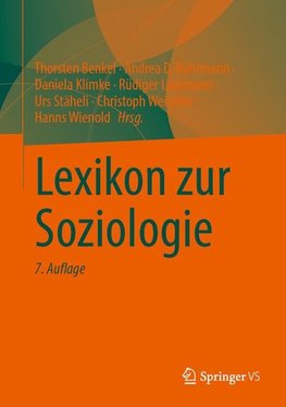 Lexikon zur Soziologie