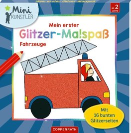 Mein erster Glitzer-Malspaß - Fahrzeuge