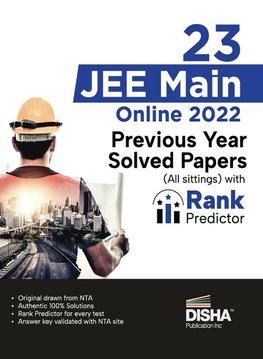 23 JEE Main Online 2022 Previous Year Solved Papers (All sittings) with Rank Predictor