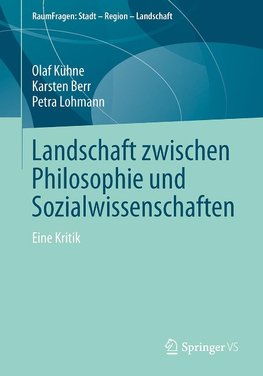 Landschaft zwischen Philosophie und Sozialwissenschaften