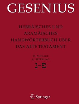 Hebräisches und Aramäisches Handwörterbuch über das Alte Testament