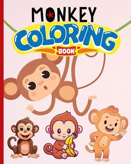 Monkey Coloring Book