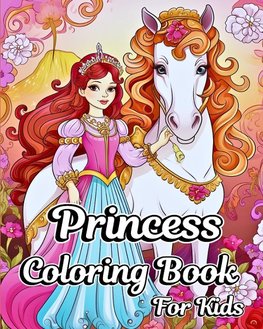 Princess Coloring Book for Kids