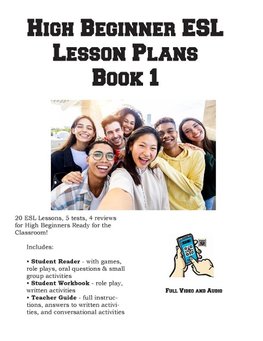 High Beginner ESL Lesson Plans Book 1