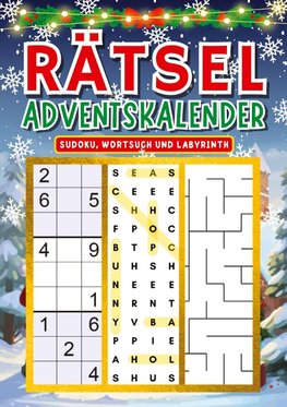 Rätsel Adventskalender 2023 | Weihnachtsgeschenk für erwachsene