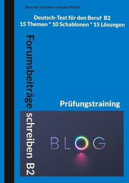 Forumsbeiträge B2 Prüfungstraining mit Schablonen